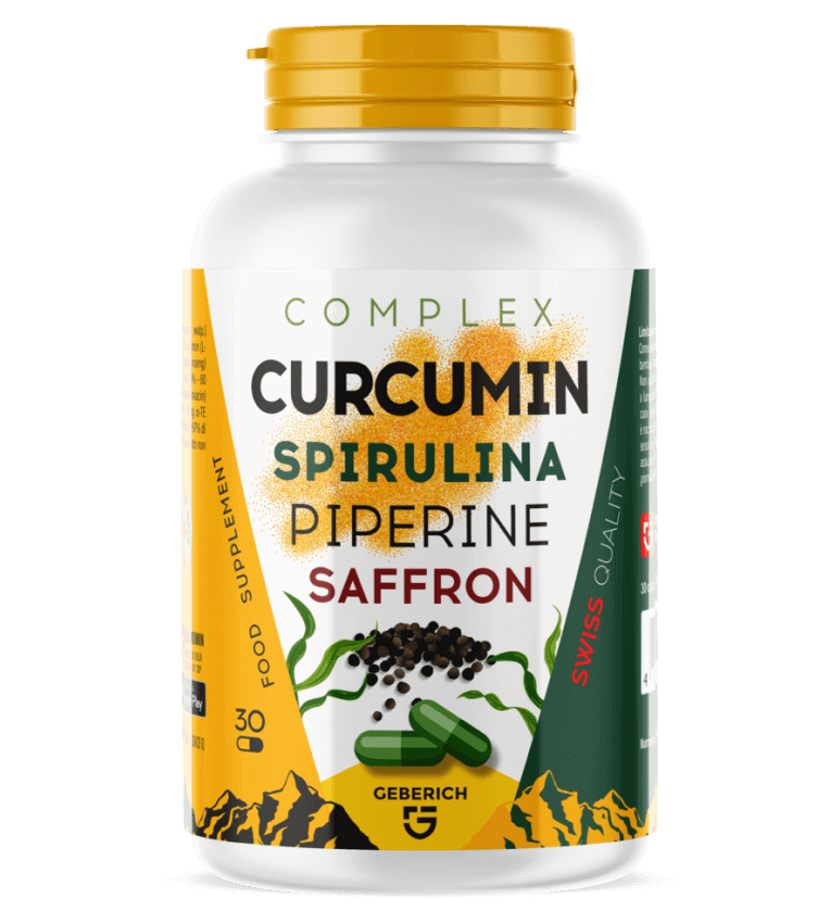 Curcumin Spirulina Piperine